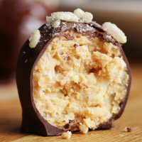 No-Bake Crispy Chocolate Peanut Butter Balls Recipe by … image