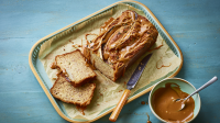 Banana thyme loaf cake recipe - BBC Food image