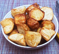 Air-fried roast potatoes | BBC Good Food image