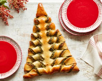 Christmas Tree Pesto Breadsticks Recipe | Food Net… image