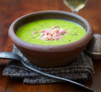 Pea & ham soup recipe | BBC Good Food image