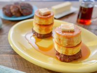 Big Fluffy Pancakes and Sausage Recipe | Molly Yeh | F… image