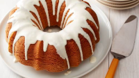 Pumpkin Bundt Cake with Cream Cheese Glaze Recipe ... image