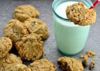 Soft & Chewy Oatmeal Raisin Cookies - Gluten Free Recipe ... image