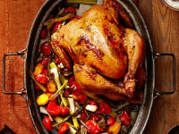 Herb-Roasted Chicken Recipe - Food Network image