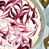 White Chocolate Raspberry Swirl ... - Let's Dish Recipes image