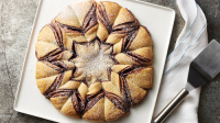 Nutella®-Raspberry Crescent Snowflake Recipe - Pillsbury.c… image