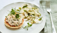 Mary Berry Crab and Fennel Blinis Recipe | BBC2 Simple ... image