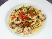 Fresh Pesto Shrimp Pasta Recipe | Robert Irvine | Food N… image