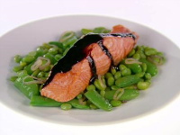 Balsamic-Glazed Salmon Recipe | Giada De Laurentiis | Food ... image