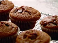 Chocolate Chocolate-Chip Muffins Recipe | Nigella Lawson ... image