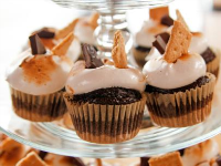 Super S'Mores Cupcakes Recipe | Ree Drummond | Food Network image