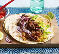 Easy beef burritos recipe | BBC Good Food image