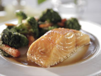 Maple-Glazed Salmon Recipe | Trisha Yearwood | Food Network image