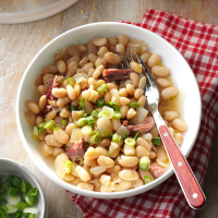 Smoky White Beans & Ham Recipe: How to Make It image