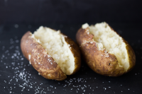 HOW LONG TO COOK A BAKED POTATO IN THE OVEN RECIPES