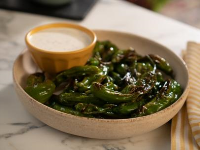 Blistered Shishito Peppers with Spicy Lemon Dipping Sauce ... image