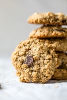 Low-Fat Chewy Chocolate Chip Oatmeal Cookies - Skinnytaste image