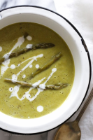 Cream of Asparagus Soup Recipe - Skinnytaste image