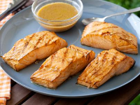 Asian Grilled Salmon Recipe | Ina Garten | Food Network image
