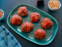 Bacon Wrapped Meatloaves Recipe | Molly Yeh | Food Network image