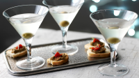 Dirty martini recipe - BBC Food image