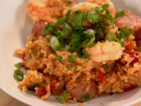 Chili Chicken with Hominy Hash Recipe - Food Network image