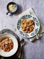 Chicken and mushroom risotto recipe | Jamie Oliver recipes image