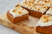 Best Pumpkin Cake Recipe - How To Make Pumpkin Cake - Delish image