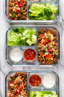 Taco Salad Meal Prep - Skinnytaste image
