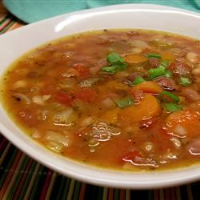 Slow Cooker Ham and Bean Soup Recipe | Allrecipes image