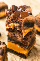 BROWNIE RECIPE WITH CARAMEL FILLING RECIPES