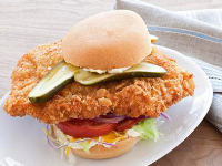 Hoosier Pork-Tenderloin Sandwich Recipe | Food Network ... image