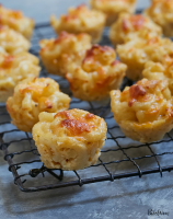 Baked Mac-and-Cheese Bites Recipe - PureWow image