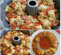 PULL APART PIZZA BREAD IN A BUNDT PAN RECIPES