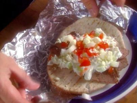 Cheddar Cheese Taco Shells Recipe | Sunny Anderson | Food ... image