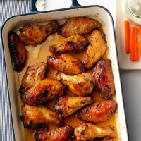 Sticky Chicken Wings Recipe: How to Make It - tasteofhome.com image