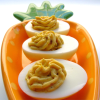 DEVILED EGGS MADE WITH CREAM CHEESE RECIPES