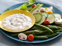 Cucumber-Dill Yogurt Dip Recipe | Aida Mollenkamp | Food ... image