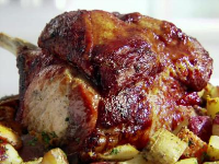 Pork Roast with Apple Mustard Glaze Recipe | Sandra Lee ... image
