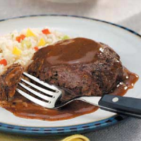 Salisbury Steak with Gravy Recipe: How to Make It image