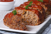 Easy Beef and Pork Meatloaf Recipe - ireallylikefood.com image