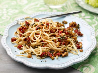 Linguine with Sun-Dried Tomatoes, Olives, and Lemon image