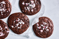 Peppermint Brownie Cookies Recipe - NYT Cooking image