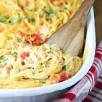 Cheesy Bacon Egg Hashbrown Casserole - Let's Dish Recipes image