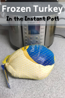 Frozen Turkey In Your Instant Pot! Only 1 Hour Cook Time ... image