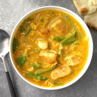 Spicy Thai Coconut Chicken Soup Recipe: How to Make It image