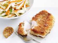 Pan-Fried Cod with Slaw Recipe | Food Network Kitchen ... image