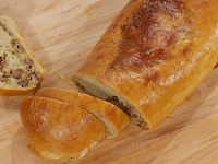 Spicy Italian Sausage and Cheese Bread Recipe | Food Network image