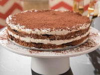 Tiramisu Icebox Torta Recipe | Giada De Laurentiis | Food ... image